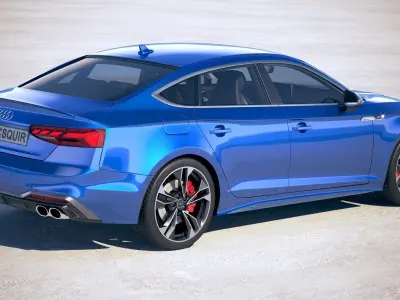 Audi S5 Sportback 2020 3D model