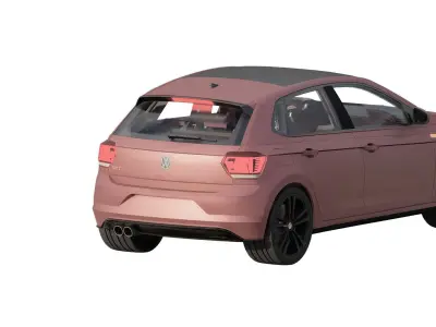 VW POLO GTI 3D model