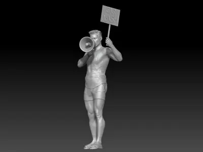 car wash boy 2025 2 3D print model