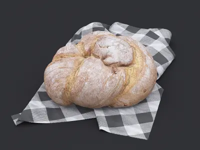 Loaf Of Bread I 3D model