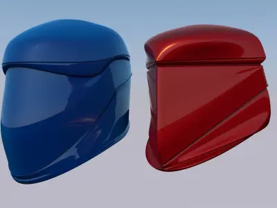 Helmet - SCFI 3D model