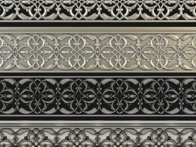 Frame baguette 3D model