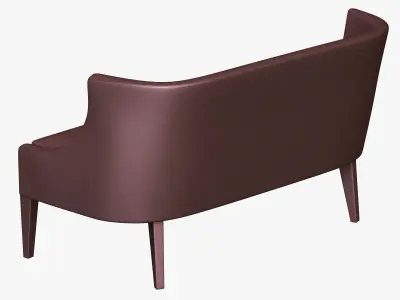 Koket Chignon Sofa 3D model