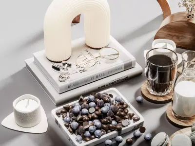 decorative set 146 3D model