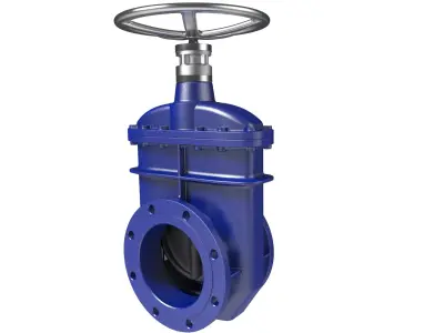 Gate Valve 3D model