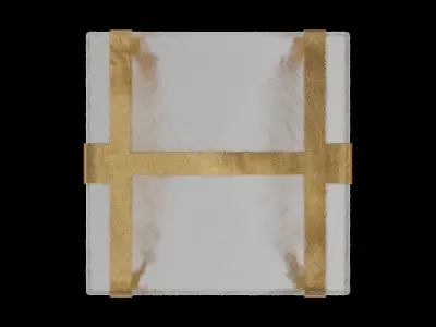 Ice Square Side Table 3D model