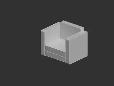 sofa chair Free 3D model