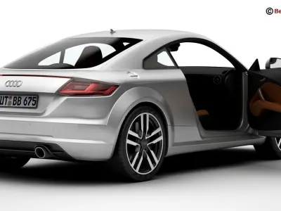 Audi TT Coupe 2015 3D model