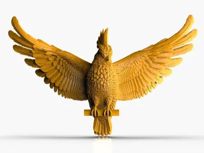 parrot bird 3D print model