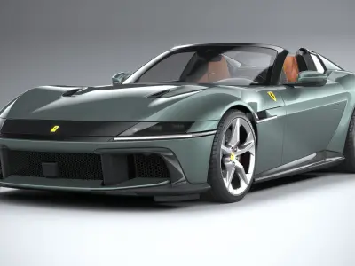 Ferrari 12Cilindri Spider 2025 3D model