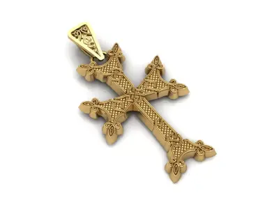 Armeian Cross  Jewelry 3D print model