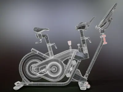 Exercise Bike 3D model