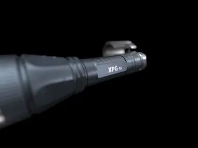 Flashlight B GameReady Free low-poly 3D model