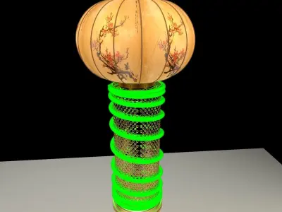 Chinese lantern 3D model 29