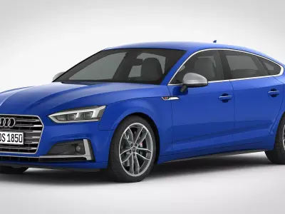Audi S5 Sportback 2018 3D model