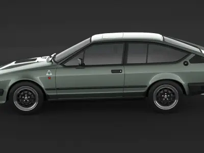 Alfa Romeo Alfetta GTV6 3D model