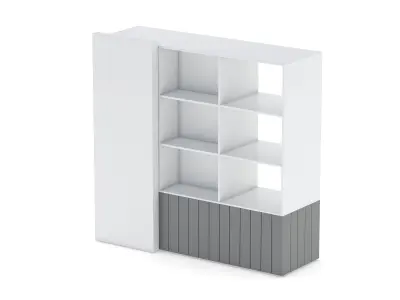 Herman Miller Locale Cabinet 4 3D model