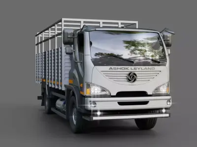 Ashok Leyland Boss 1915 HB 3D model