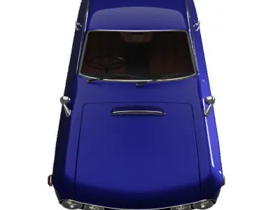Classic Sports Car 3D model