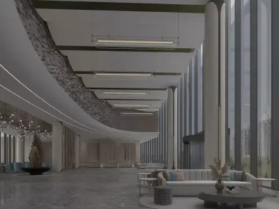 Lounge Design 3D model