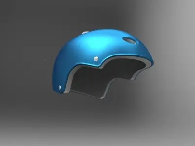 Skate helmet Free 3D model