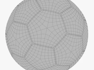 Soccer ball 3D model