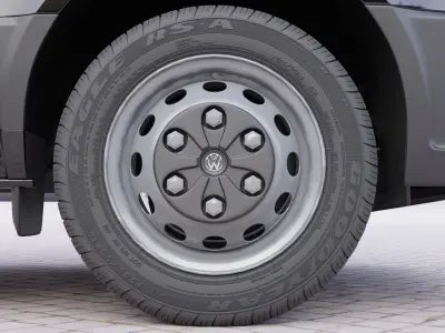 VW Crafter Pritsche 3D model