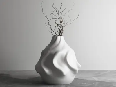 vase pot planter 3d print 859  3D print model