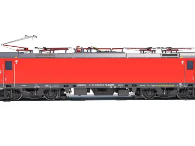 Siemens Vectron Danish Railways DSB 3D model