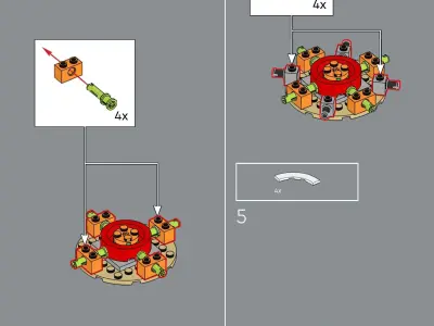 TwindBricks3D - 10311 Orchid - Elegant and Lifelike Floral Decor 3D print model