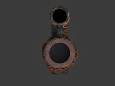 HALLOWEEN-THEMED DICE TOWER AND CAN HOLDER WITH PUMPKIN DESIGN 3D print model