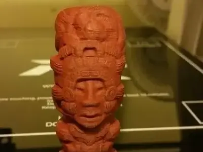 Mayan Figure 1 3D print model