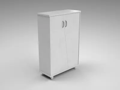 Crystal Furnitech Shoe Rack painted  Low-poly 3D model