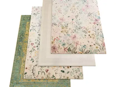 Rug624 Low-poly 3D model