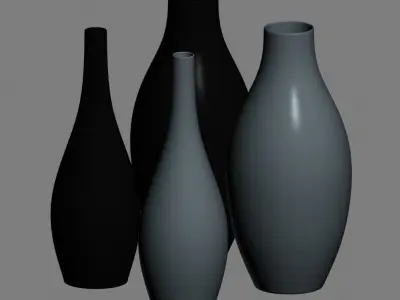 vase 31 3D model purchase