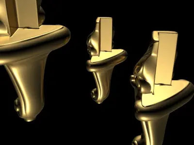 Furniture Legs Tables Chairs CNC Wood 1005 3D print model