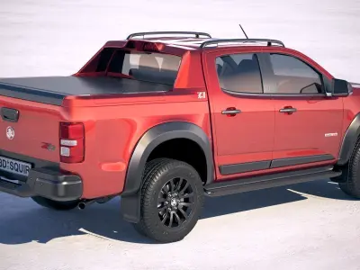 Holden Colorado DoubleCab 2020 3D model