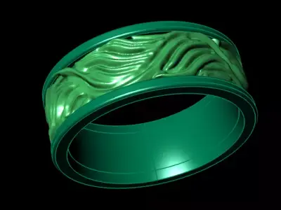 engagement rings - wedding rings 3D print model