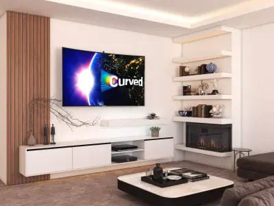 Tv Wall 3D model