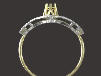 Boat ring 3D print model