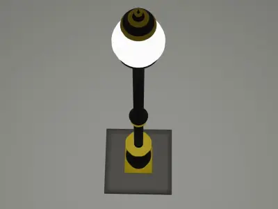 Street Lamp Exterior Free low-poly 3D model