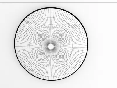 Wall Clock Free 3D model