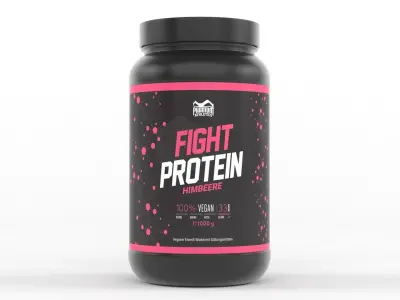 Protein Powder 3D model