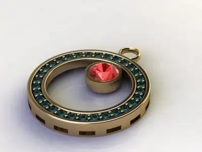 medal necklaces 3D print model