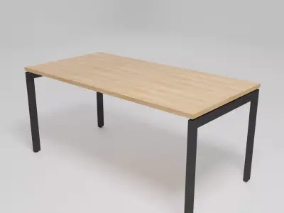 OGI U - Rectangular workstation desk - Free 3D model