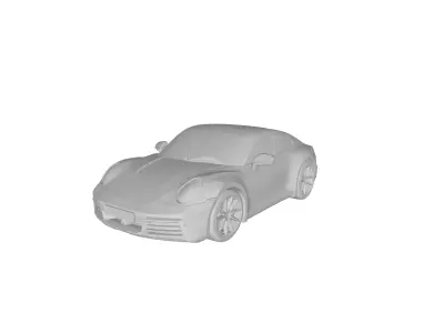 Porsche 911 922 3D Printable Car Model 3D print model