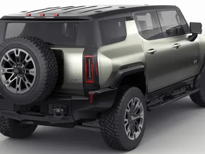 Hummer SUV EV 2024 3D model