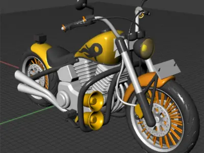harley davidson 3D print model