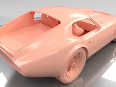 AC Cobra Daytona Printable 3D print model