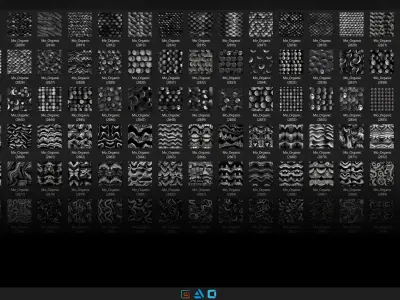500 Organic Pattern Vol6 - Seamless And Tileable Texture